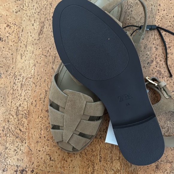Zara suede sandal - Picture 4 of 5